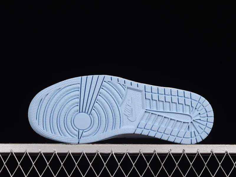 All categories Air Jordan Jordan series basketball shoes Air Jordan 1 Low G version pure original Air Jordan 1 Low "Aluminum" AJ1 Joe 1 new North Carolina blue DC0774-141